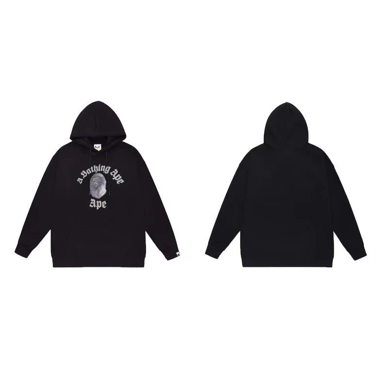 A Bathing Ape x Sesame Street Baby Milo Hoodie Black - 27