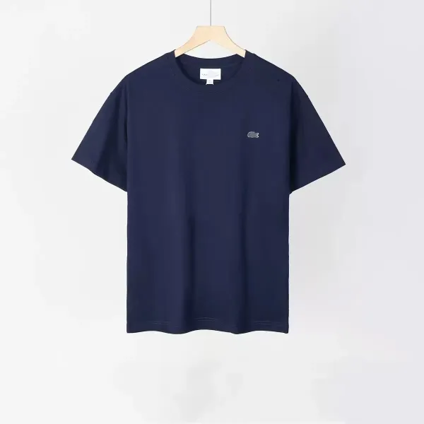 Lacoste Classic Crocodile Logo Orange T-Shirt - 6