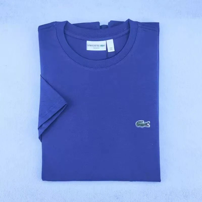 Lacoste Classic Croc Logo T-Shirt Pale Yellow - 9