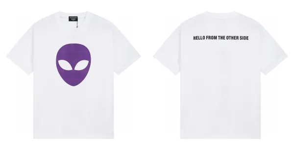 Balenciaga Distorted Logo Black T-Shirt - 15