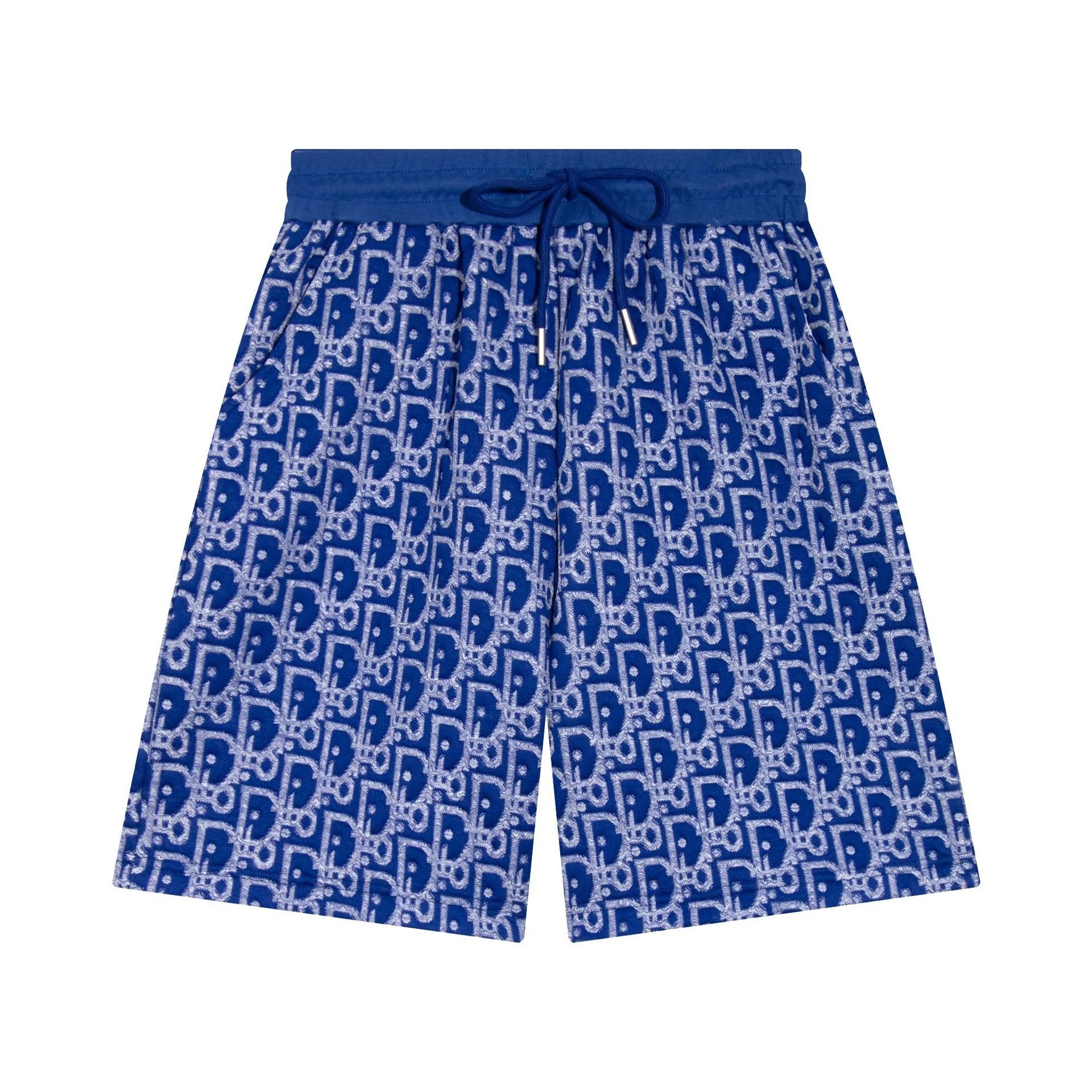 Dior Oblique Jacquard Shorts Brown - 19