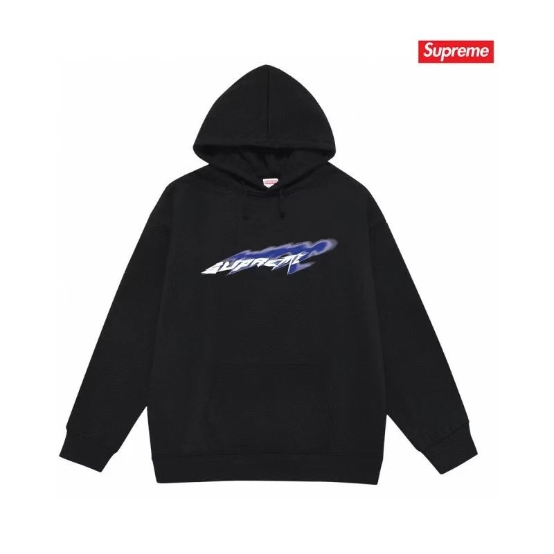 Supreme Firecracker Graphic Hoodie Gray - 40