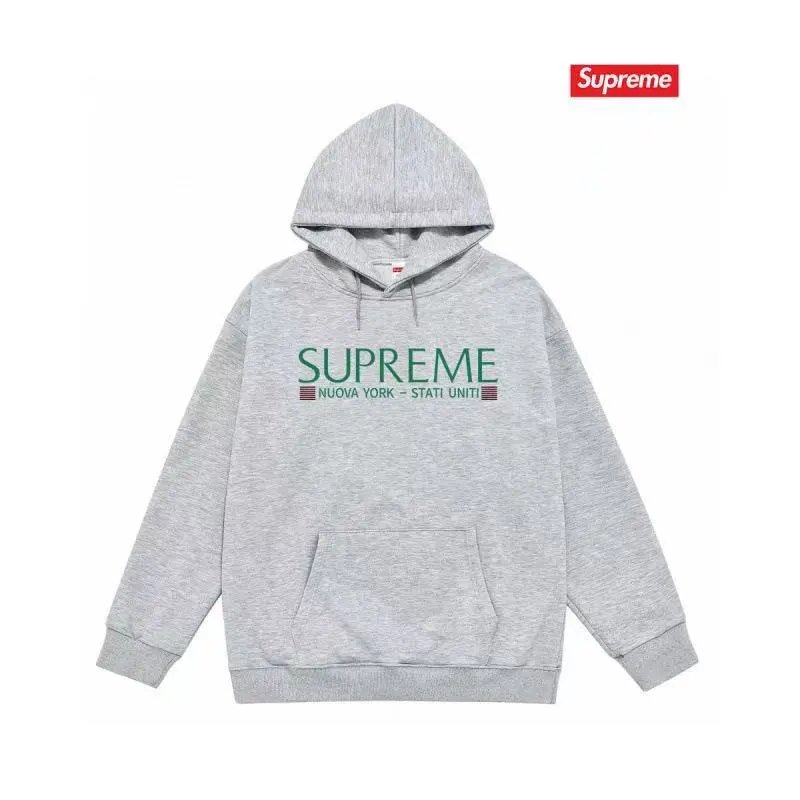 Supreme Firecracker Graphic Hoodie Gray - 25