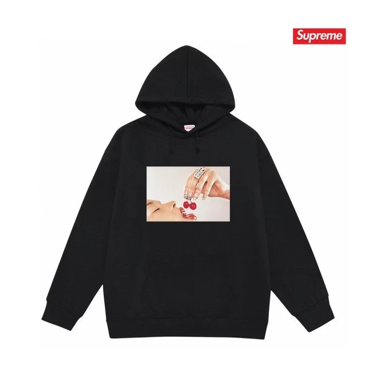 Supreme Firecracker Graphic Hoodie Gray - 10