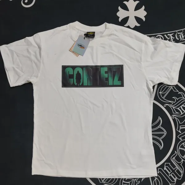 Corteiz Logo Graphic T-Shirt White - 1
