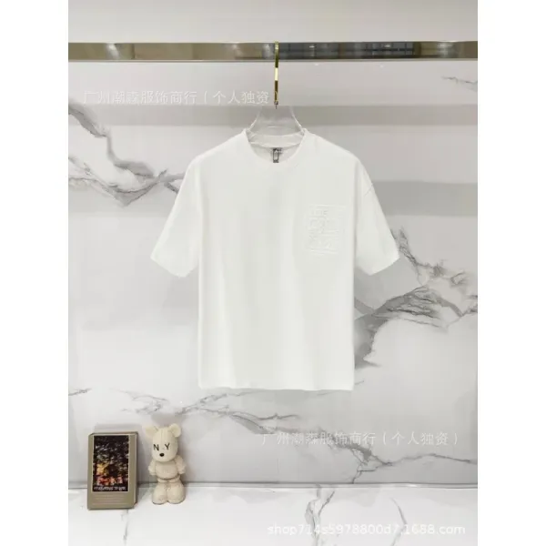 Design Logo Patch T-Shirt White - 1