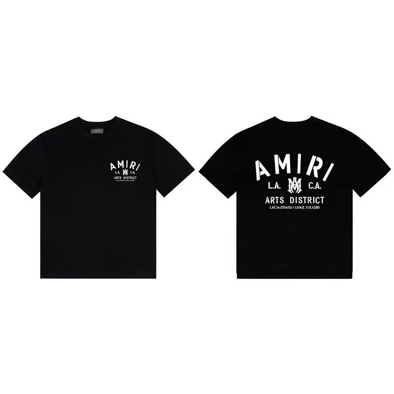 Amiri Architectural Print Black T-Shirt - 17
