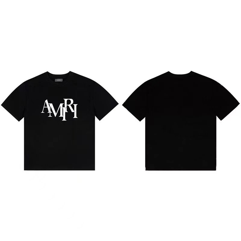 Amiri Architectural Print Black T-Shirt - 29