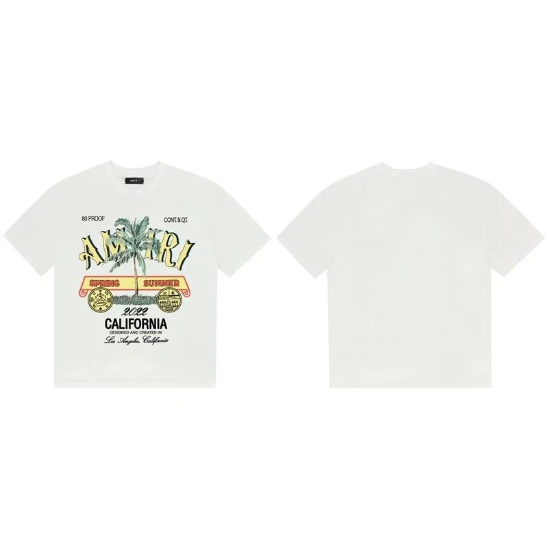Amiri Architectural Print Black T-Shirt - 30