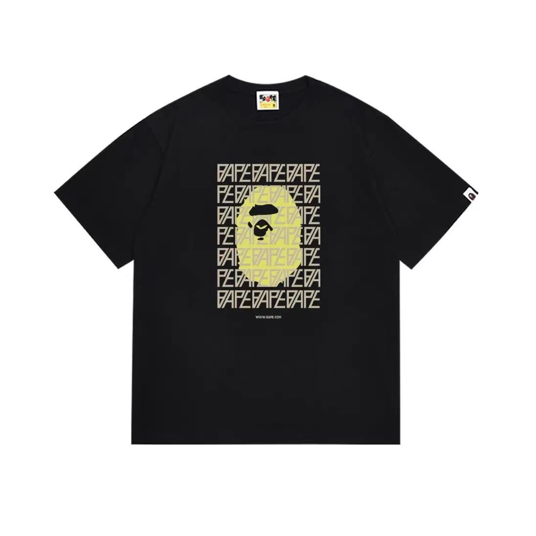 A Bathing Ape x PUBG Mobile Together Strong Camo Print White T-Shirt - 17