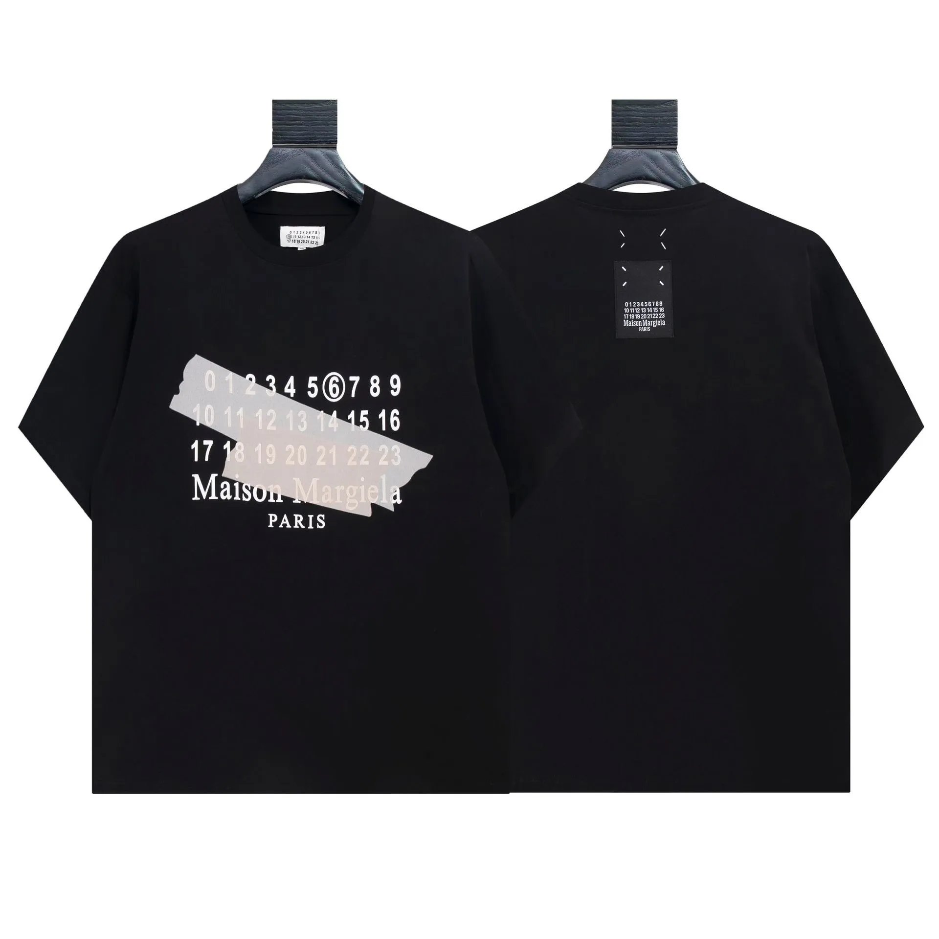 Maison Margiela Numbered Logo White T-Shirt - 31