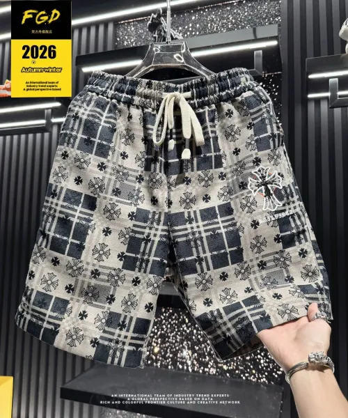 Chrome Hearts Floral Grid Shorts Multicolor Shorts - 2