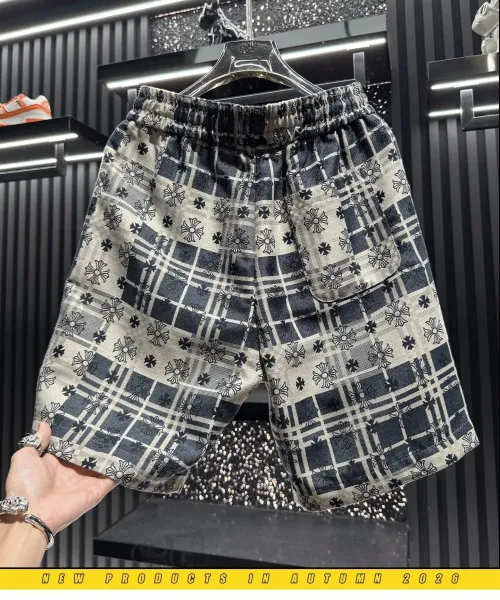 Chrome Hearts Floral Grid Shorts Multicolor Shorts - 7