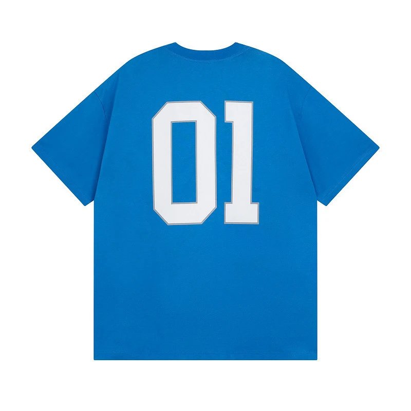 Balenciaga College Arch 01 Blue T-Shirt - 10