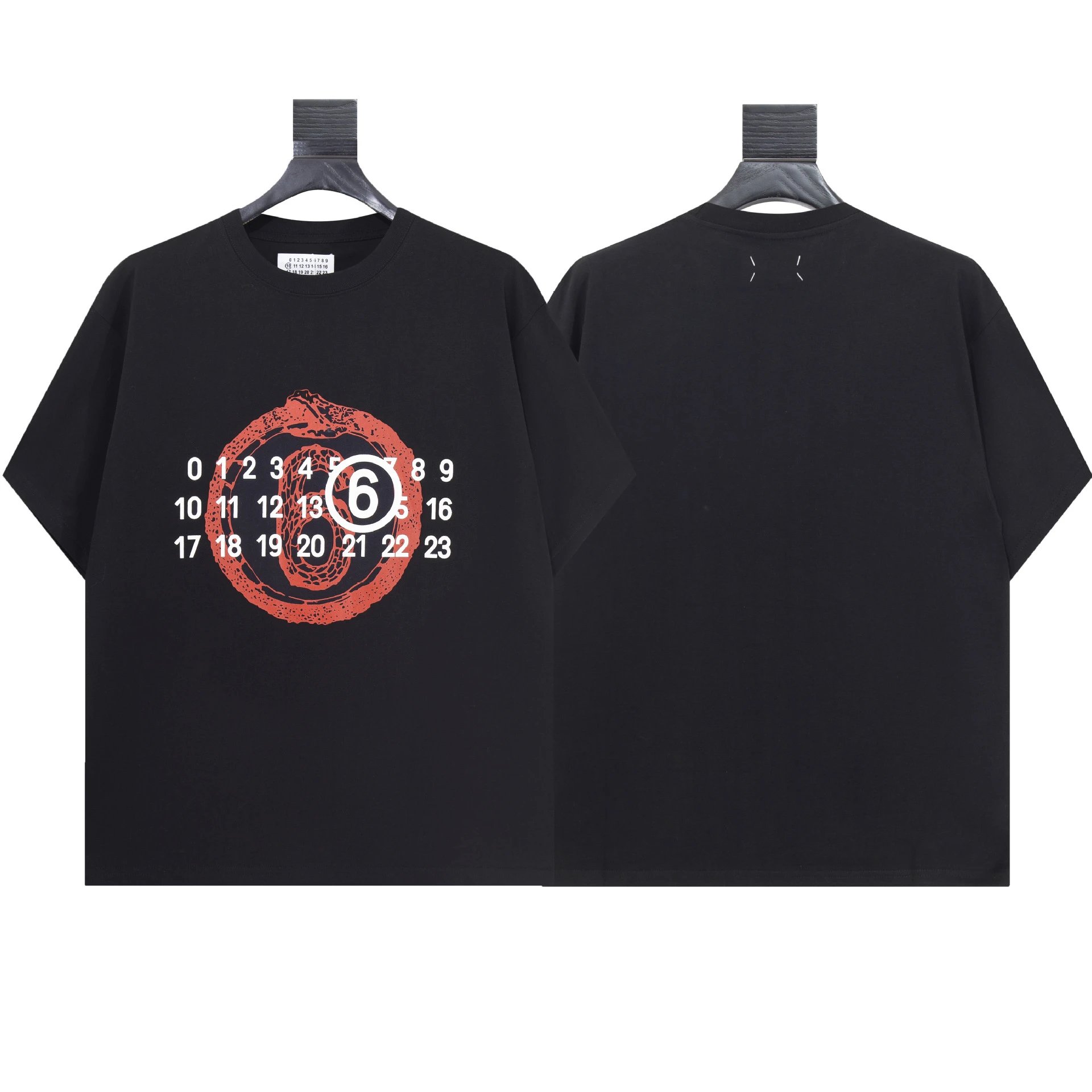 Maison Margiela Numbered Logo White T-Shirt - 43