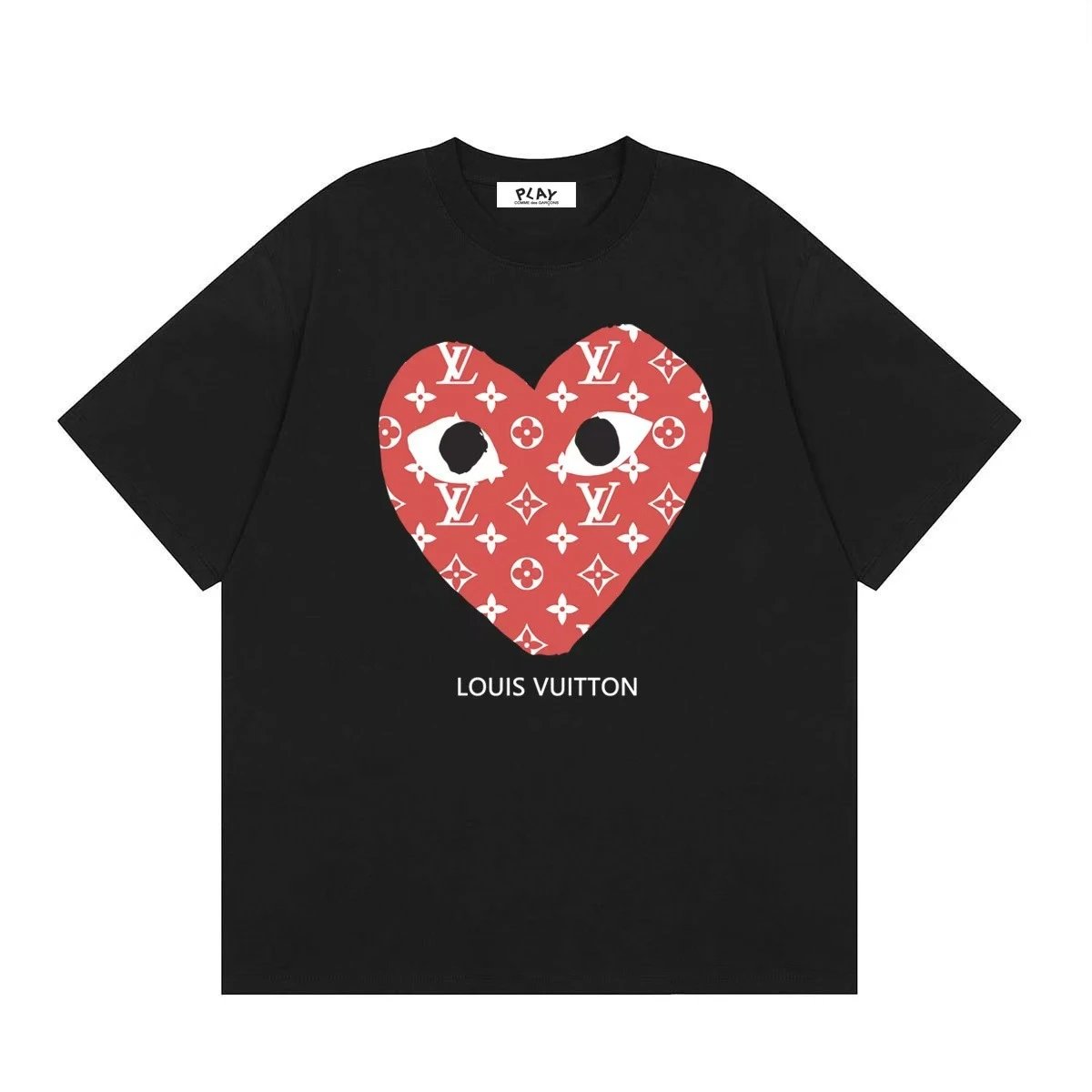 Comme des Garçons Play Polka Dot Heart White T-Shirt - 17