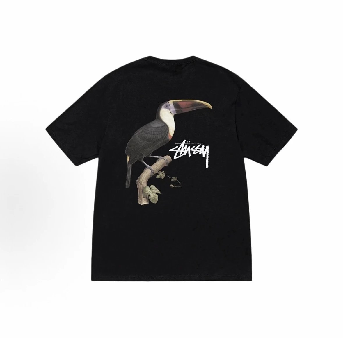 Stussy Toucan Graphic T-Shirt White - 15