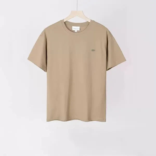 Lacoste Classic Crocodile Logo Orange T-Shirt - 3