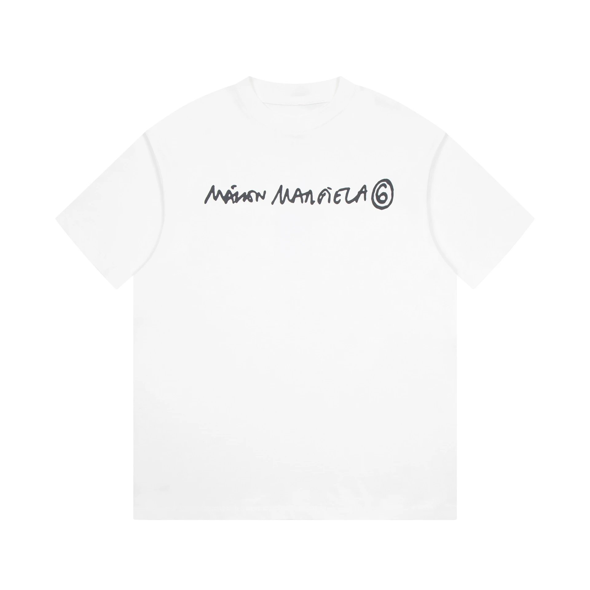 Maison Margiela Numbered Logo White T-Shirt - 22