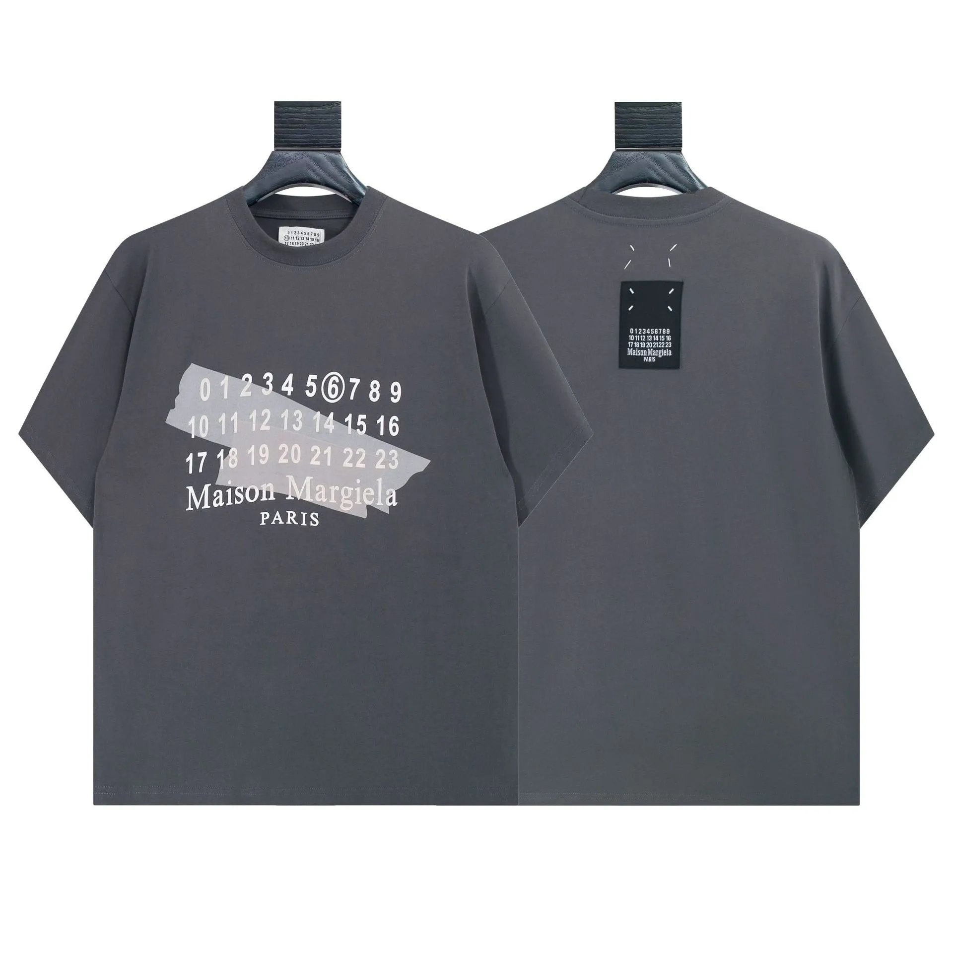 Maison Margiela Numbered Logo White T-Shirt - 29