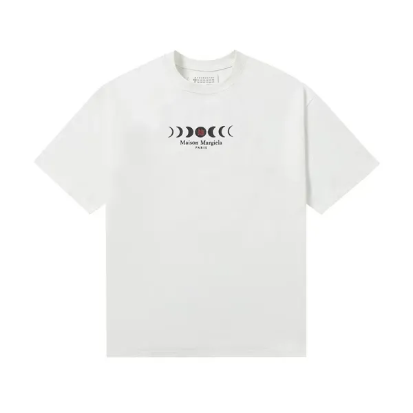 Maison Margiela MM6 T-Shirt Collection Black and White Graphic Tees - 11
