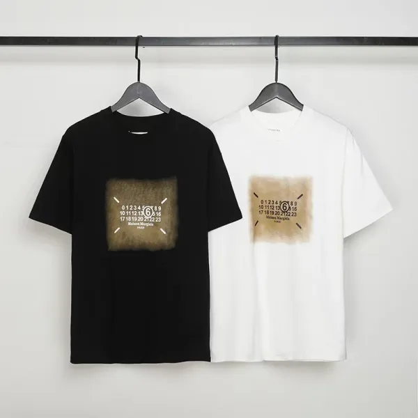 Maison Margiela MM6 T-Shirt Collection Black and White Graphic Tees - 19