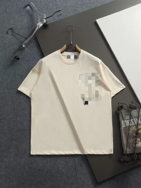 Design Pocket Detail Beige T-Shirt - 1