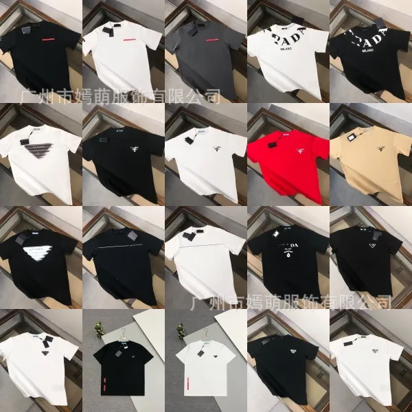 Prada Logo Patch T-Shirt Black - 4