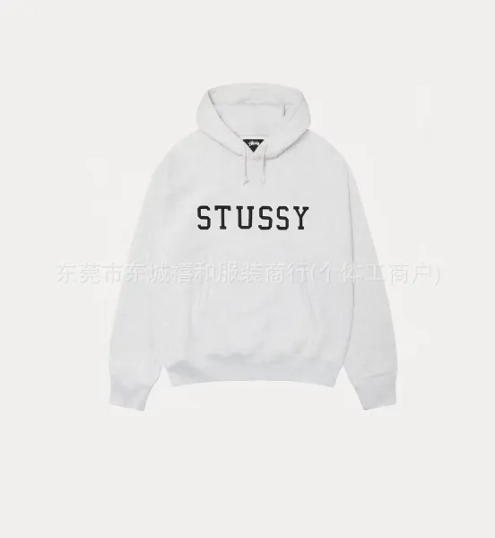 Stussy Logo Hoodie Navy - 19
