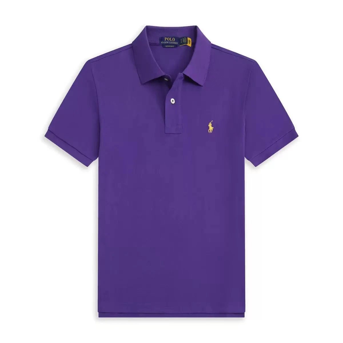 Polo Ralph Lauren Classic Fit Polo Navy Tops.polo - 8