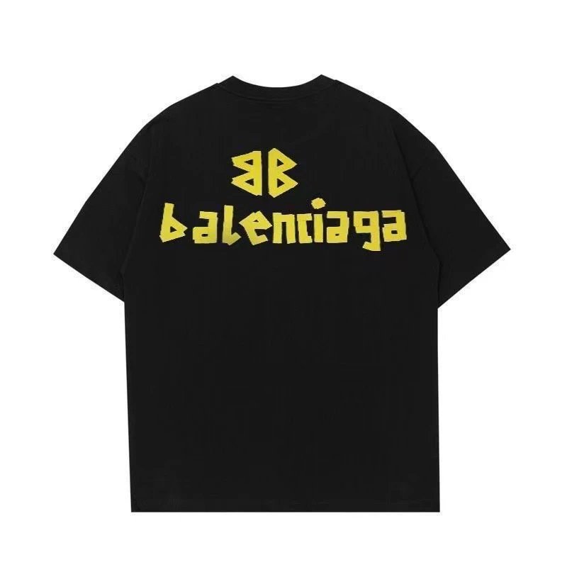 Balenciaga Logo Print T-Shirt White - 17