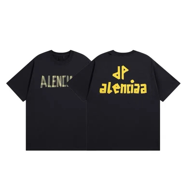 Balenciaga Logo Print T-Shirt White - 11