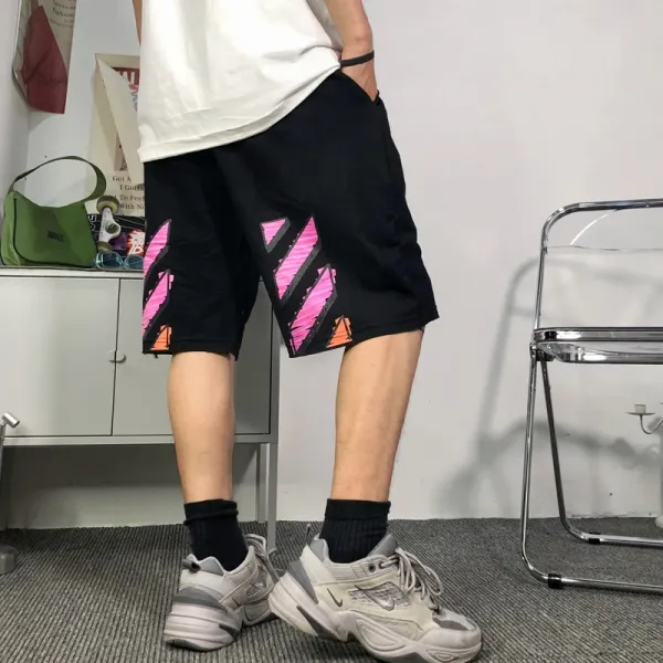 Off-White Logo Shorts White - 5