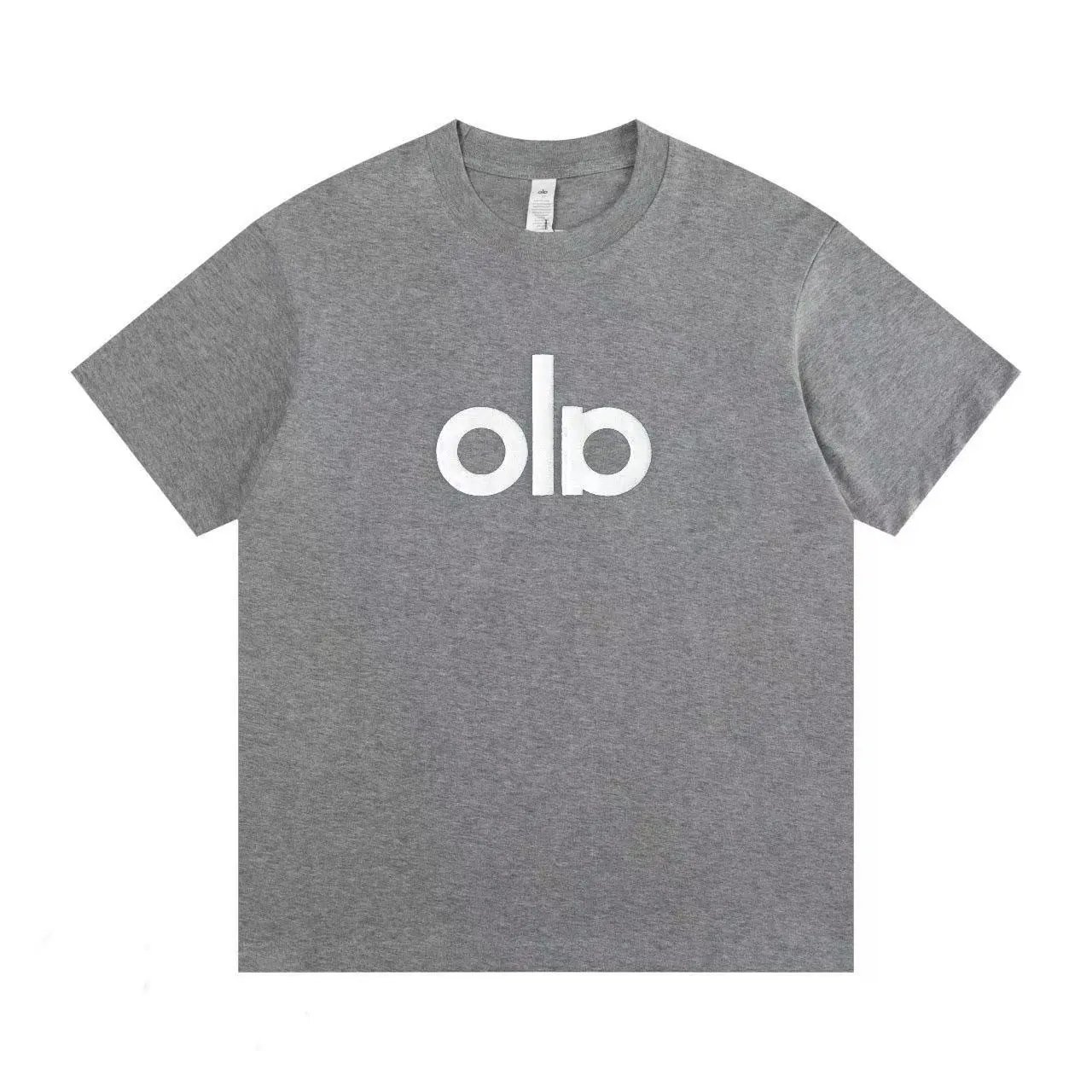 Alo Logo Graphic T-Shirt White Pink - 15