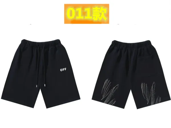 Off-White Logo Shorts White - 23