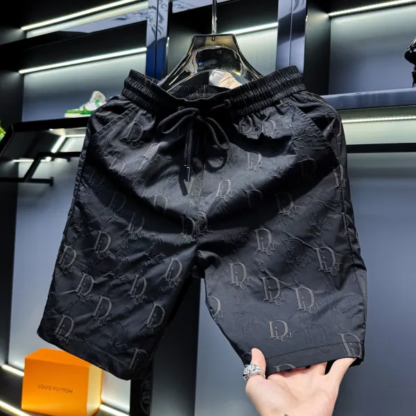 Dior Oblique Monogram Swim Shorts Black - 2