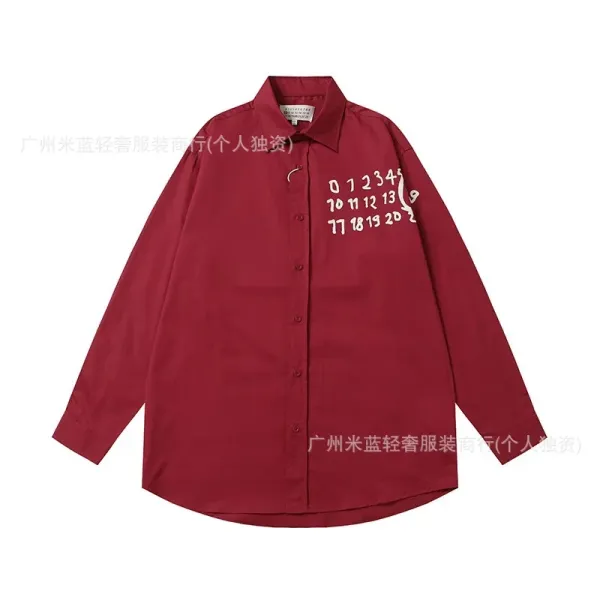 Maison Margiela Replica Numbered Shirt White / Striped - 9