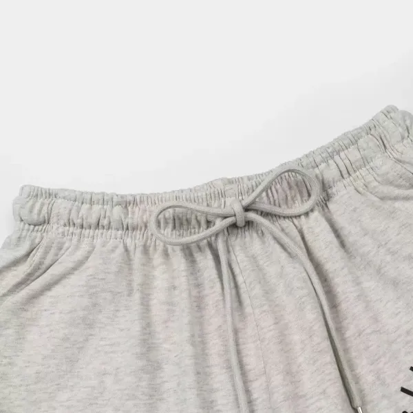 Design Actif L'Essence Daisy Print Drawstring Shorts Blue Shorts - 20