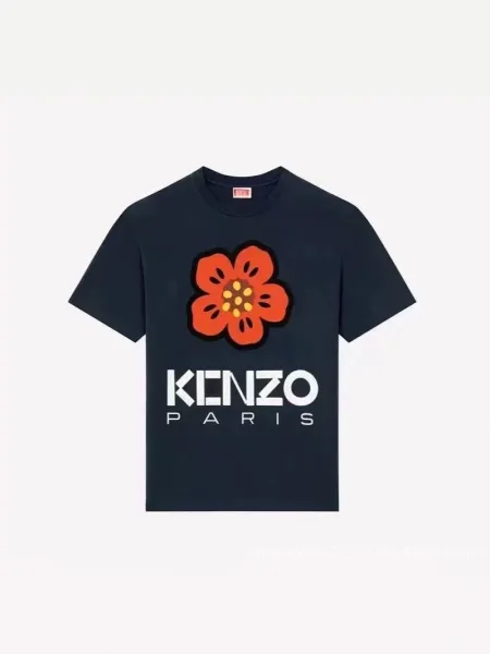 Kenzo Flower Logo Black T-Shirt - 18