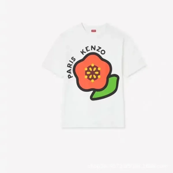 Kenzo Flower Logo Black T-Shirt - 14