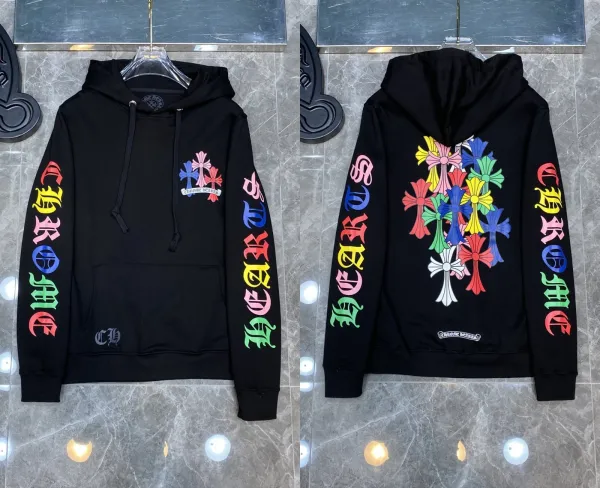 Chrome Hearts Spiderweb Hoodie Pink - 10