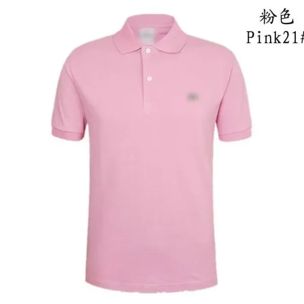 Design Classic Polo Shirt Pink Tops.polo - 1