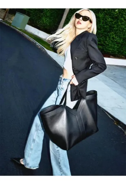 Balenciaga Everyday Tote Black Leather Tote Bag - 9