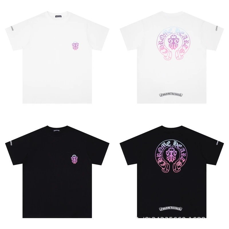 Chrome Hearts Floral Cross Logo White T-Shirt - 19
