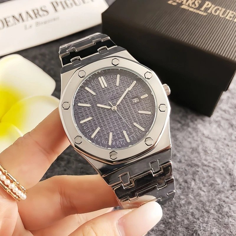 Audemars Piguet Royal Oak Gray Dial Silver Case Watch Watches - 2