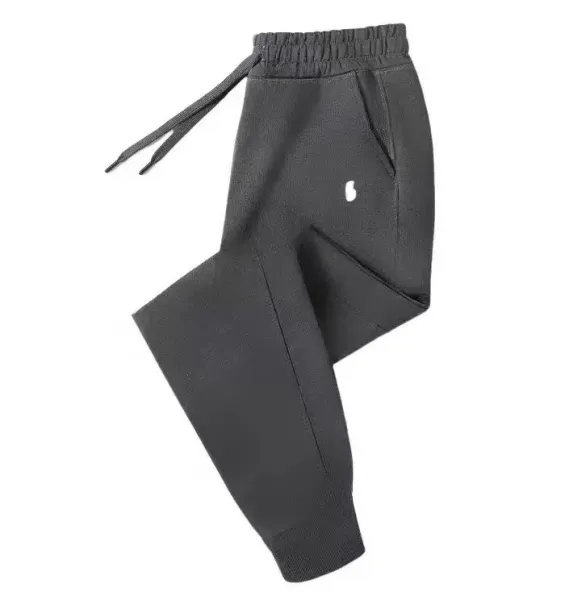 Design Minimalist Logo Sweatpants Gray - 1