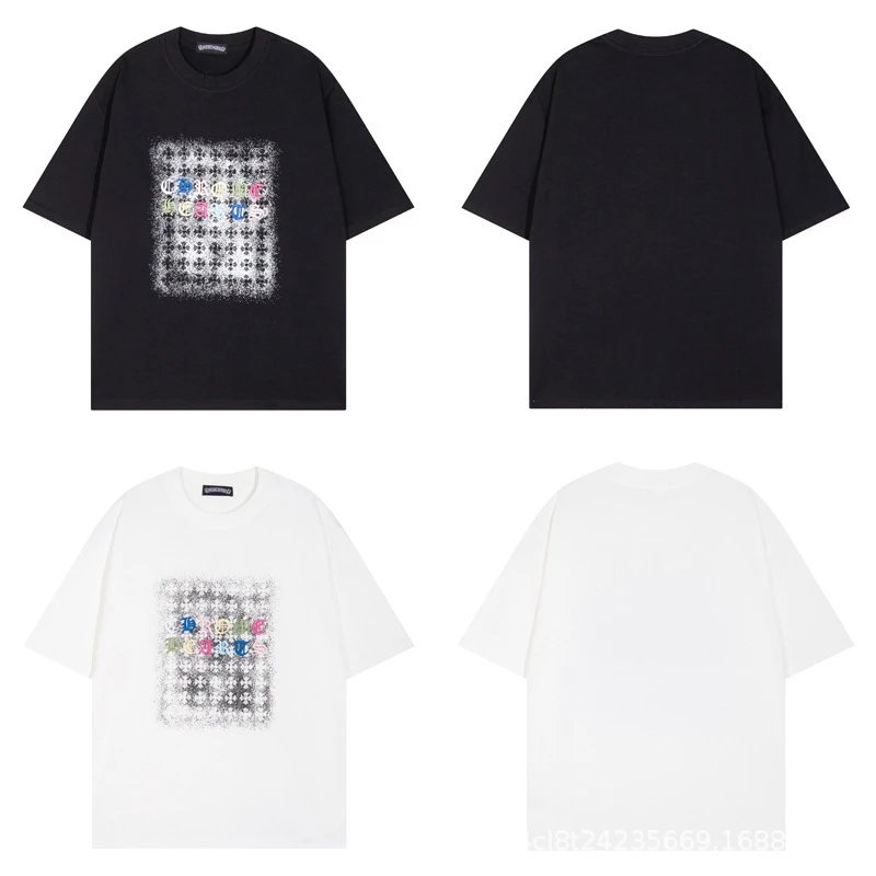 Chrome Hearts Floral Cross Logo White T-Shirt - 34