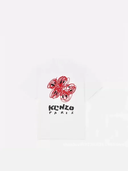 Kenzo Flower Logo Black T-Shirt - 16