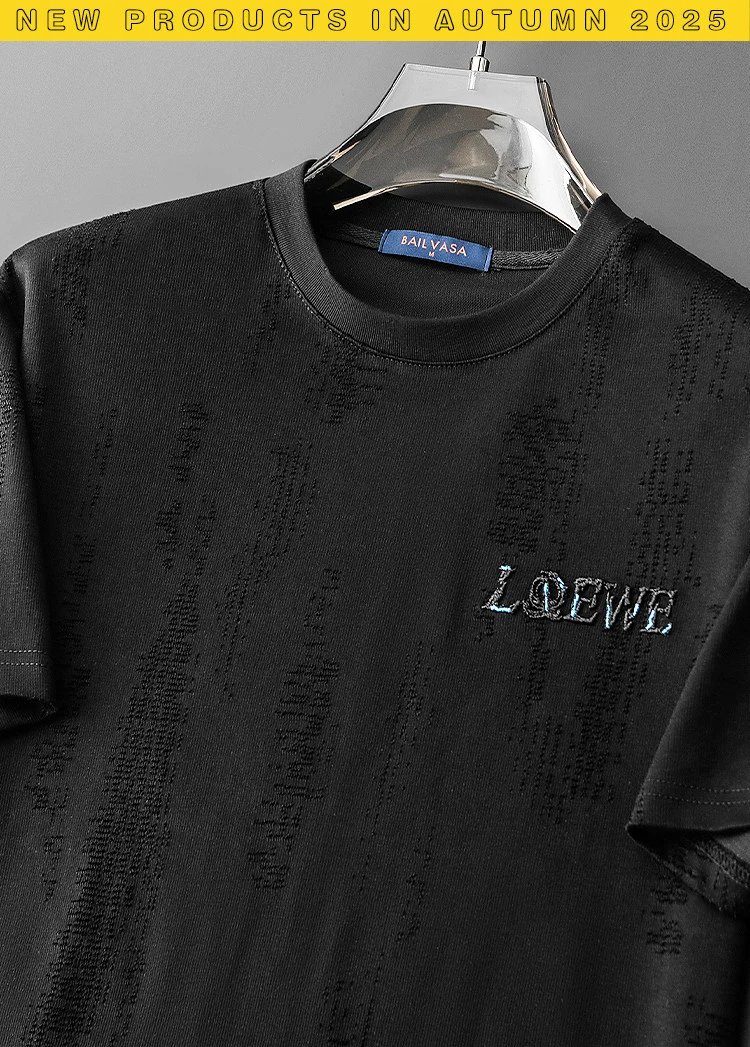 Loewe Anagram Embroidered White T-Shirt - 8