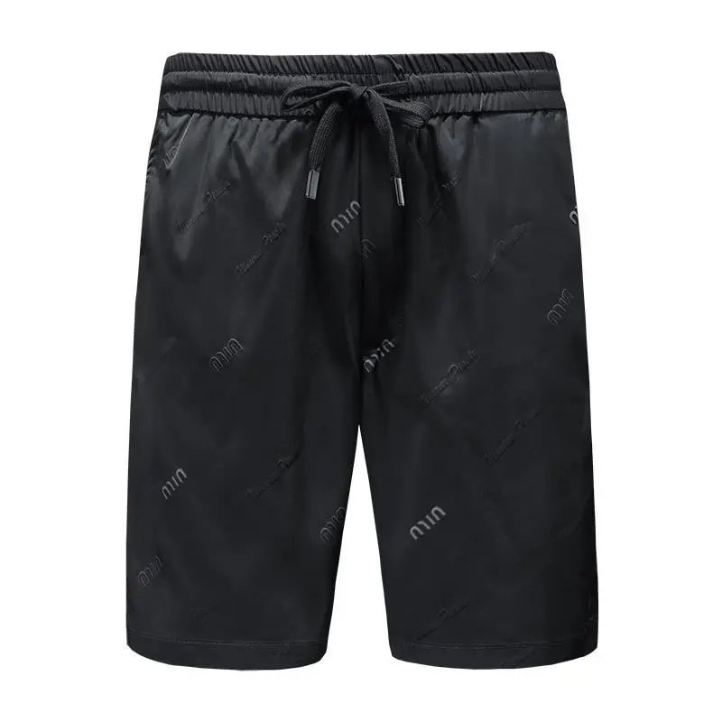 Philipp Plein Logo-Print Satin Shorts Beige - 17